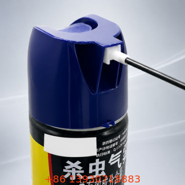 65 mm schwerer Kunststoff-Aerosolkappe mit Verlängerungsschlauch für kontrollierte Sprührichtung