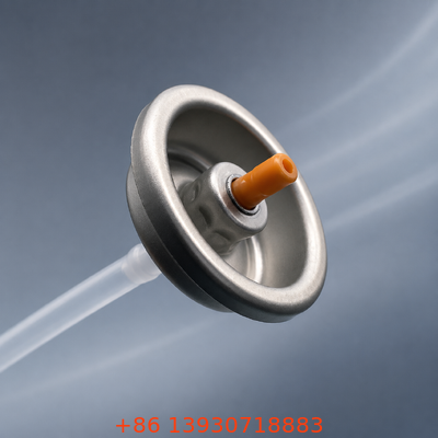 Rasierschaum-Aerosolventil mit einhändigem ergonomischen Auslöser, korrosionsbeständigem Kunststoff und Metall und luftdichtem Versiegelungssystem