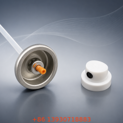 UV-beständiges männliches Aerosolventil-Set mit farblich abgestimmtem Design und starker Versiegelung für Premium-Sprühverpackungen