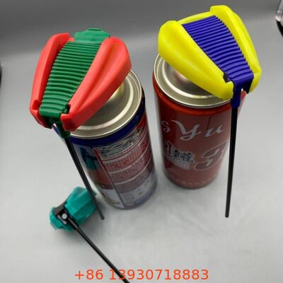 Aerosolklappbarer Auslöseranschluss mit korrosionsbeständigem Klappmechanismus, undichtem Verriegelungssystem und integriertem Verlängerungsschlauch