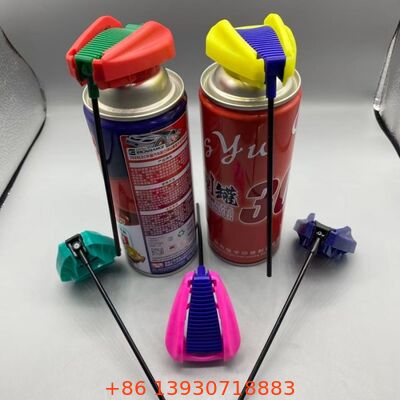 Premium-Aerosol-klappbare Triggerkappe mit undichtem Sperrmechanismus und integriertem Verlängerungsschlauch für doppelwirksames Sprühen