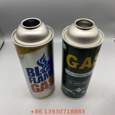 Kassette Gas Hochdruck 18-21 Bar Aerosol Leere Blechdose 65mm 57mm