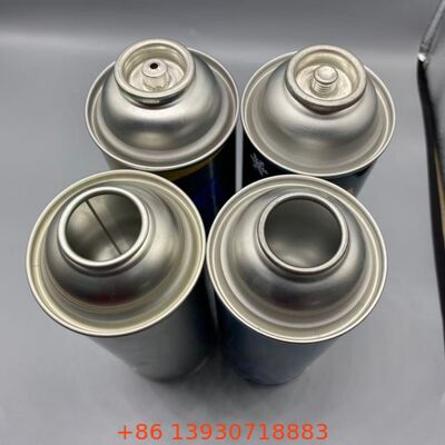 Kassette Gas Hochdruck 18-21 Bar Aerosol Leere Blechdose 65mm 57mm
