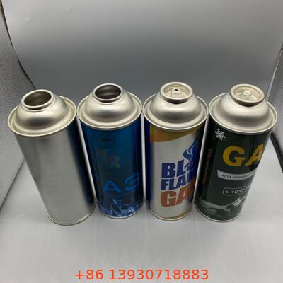Kassette Gas Hochdruck 18-21 Bar Aerosol Leere Blechdose 65mm 57mm