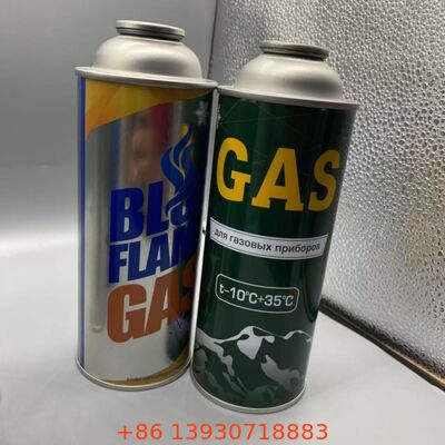 Premium-Blattplatten 65 mm wieder aufladbare Butangaspatrone für Campingöfen und Outdoor-Küchen