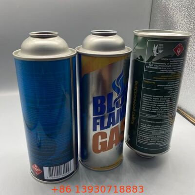Kassette Gas Hochdruck 18-21 Bar Aerosol Leere Blechdose 65mm 57mm
