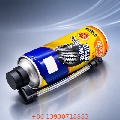 Ein-Zoll-Aerosol-Ventil und Aktoren-Bauwerk mit Blechkonstruktion und OEM-Anpassung für Reifenreparatur