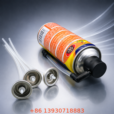 Ein-Zoll-Aerosol-Ventil und Aktoren-Bauwerk mit Blechkonstruktion und OEM-Anpassung für Reifenreparatur