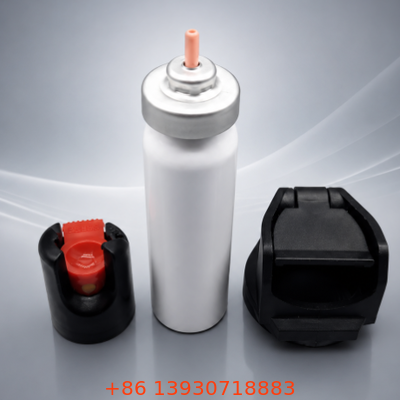 20mm Aluminium-Montagekappe für kontinuierliche Sprühventil mit konfigurierbarem Aktuatorsystem für Pfefferspray