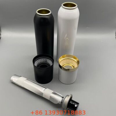 Beutel auf Ventil Aluminium Aerosoldose, unter Druck stehender BOV-Behälter für Körperspray Kosmetikverpackungen