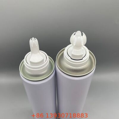 Hochpräzise Cremespenderkappe, Aerosolsprühaktuator, Weißblechdosen-Düse für Lebensmittel- und Kosmetik-Aerosolverpackungen