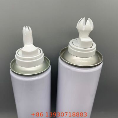 Hochpräzise Cremespenderkappe, Aerosolsprühaktuator, Weißblechdosen-Düse für Lebensmittel- und Kosmetik-Aerosolverpackungen