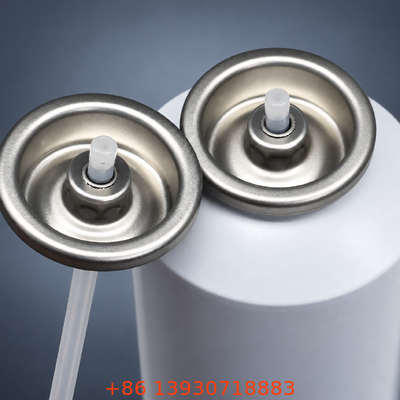 1-Inch Tinplate Aerosol Spray Valve for Fine Powder Dispensing in Dry Shampoo Applications