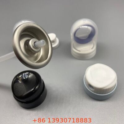 Aerosol-Sonnencreme-Ventil mit verstopfungsbeständiger Düse, undichtem Siegel und 360-Grad-Betrieb für Sonnenpflege-Sprayprodukte