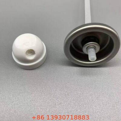 Lecksicher und verstopfungsbeständiges Aerosol-Körpersprühventil mit 360°-Disponierungstechnologie und Universalfit für Standard-Aluminium-Dosen