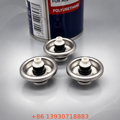 Ein Zoll Druck-PU-Schaum-Aerosol-Spray-Ventil mit kurzem Stamm-Männchen-Ventil-Design