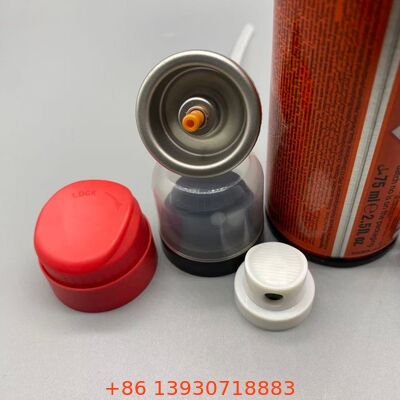 Dauerhaft sprühender Haarglanz-Aerosolventil mit präziser Anti-Verstopfungs-Düse und chemikalienbeständigem Design