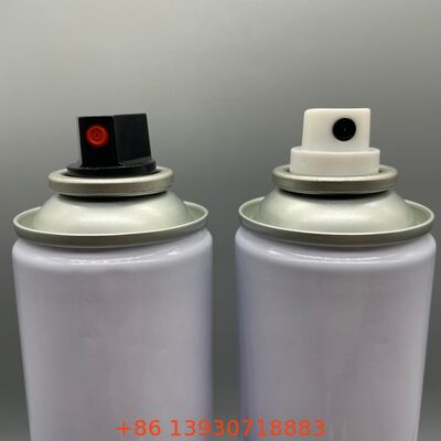 Maßgeschneiderte Farbgleichung Männliches Aerosolventil und Aktor mit UV-resistenter lackierter Oberfläche und starker Dichtungsleistung